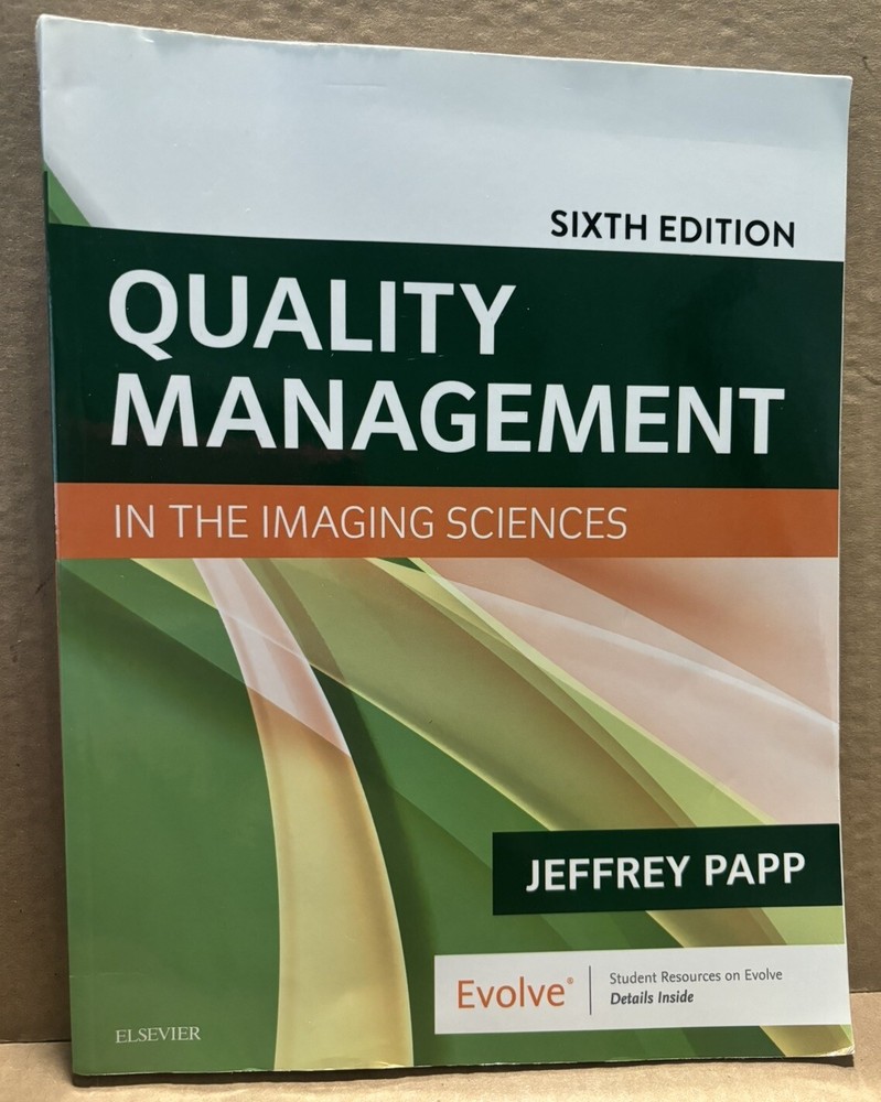 Quality Management in the Imaging Sciences Books