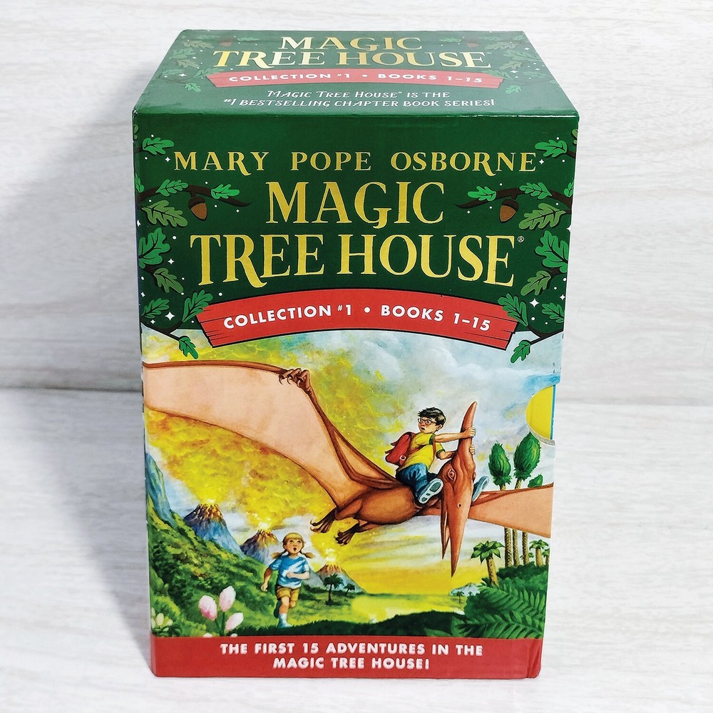 Magic Tree House Books 1-15 Complete Box Set Collection #1 PB Mary Pope Osborne