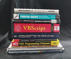 Lot of 12 Computer, Programming, & Technology Books! IBM, Microsoft, & Motorola!