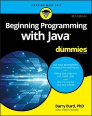 Beginning Programming with Java For Dummies (For Dummies (Computer/Tech)) – GOOD