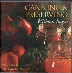 Canning and Preserving – Without Sugar