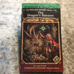 The Dragon’s Ransom Laura French Endless Quest #16 1984 TSR Dungeons And Dragons