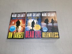 Grey Man Series by Mark Greaney (3 From Series-Titles Below) Lot 8524