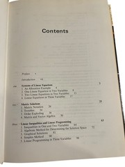Finite Mathematics Hogg Randles Schaeffer Hickman 1974 Cummings Pub