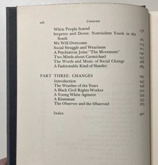 Farewell to the South – Robert Coles 1972 1st Ed Hardcover Civil Rights History