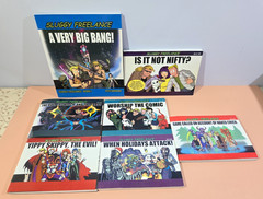 Sluggy Freelance Books Vol 1-7 @1998-2002 by Pete Abrams