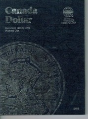 New Whitman Canadian Folder #1 for all King George V & VI Dollars 1935-1952