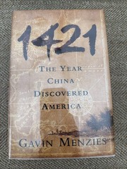 1421 : The Year China Discovered America by Gavin Menzies (2003, HC) Mylar Cover