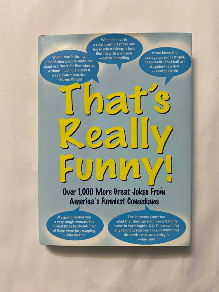 That’s Really Funny Various Contributors hardcover with Dust Jacket – LIKE NEW