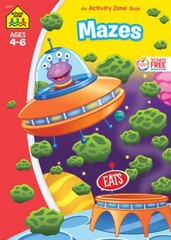 Mazes Activity Zone – Perfect Paperback By School Zone Publishing staff – GOOD