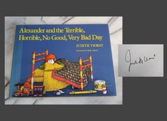 *Signed* ALEXANDER AND THE TERRIBLE, HORRIBLE … Judith Viorst HC/DJ 56th Print