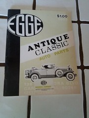 Vintage Egge Machine Co. Catalog 1003 The Parts House for Old Cars 74 pages