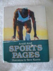 Sports pages – Hardcover By Adoff, Arnold – GOOD