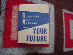 ANSWER BOOKLETS – QUESTIONS & ANSWERS ABOUT YOUR FUTURE MINI BOOKLET 31 PAGES