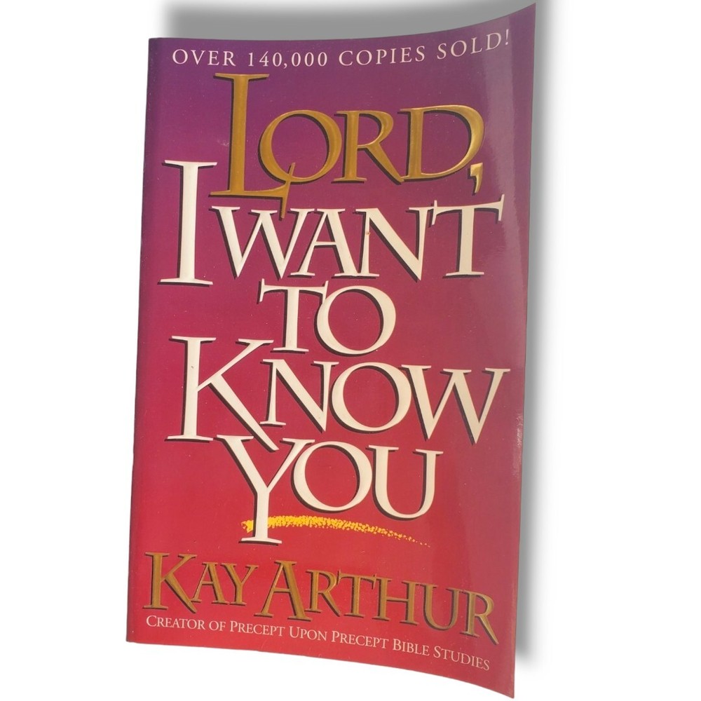 #H Lord I Want to Know You : A Devotional Study on the Names of God Book