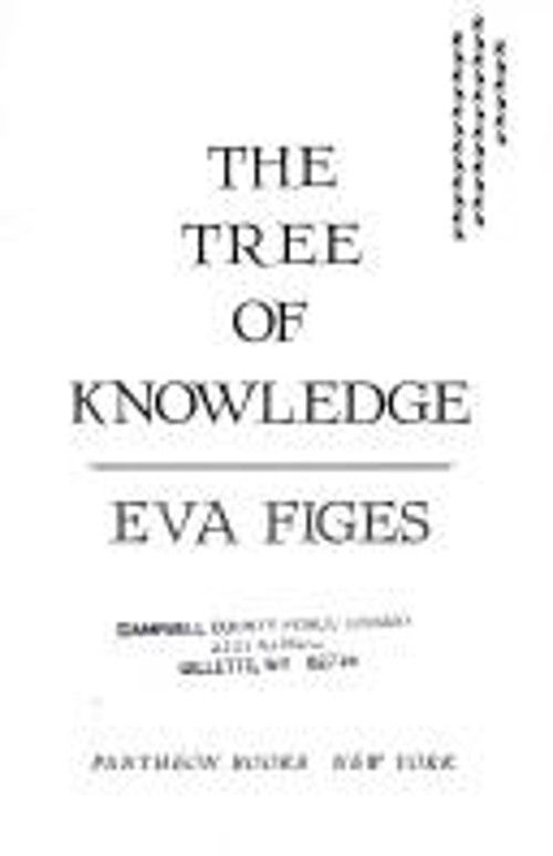 The Tree of Knowledge Hardcover Eva Figes