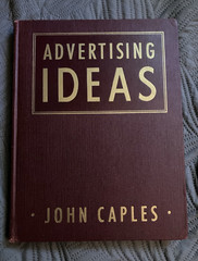 Advertising Ideas John Caples Hardcover 1938 Advertising Museum Illus Signed