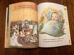 VTG Little Golden Book The Animals Of Christmas Eve #456-31 Copyright 1977