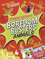 Boredom Busters: Animals Sticker Activity: Includes 350 stickers! Mazes, con…