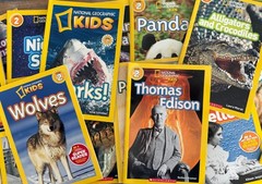 Lot of 8 National Geographic Kids Level 2 Paperback Educational Books NF GREAT!