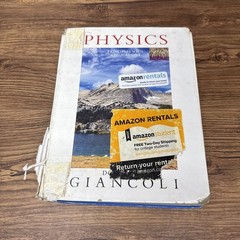 Physics: Principles with Applications by Douglas C Giancoli (SEE PHOTOS)