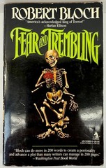Fear and Trembling by Robert Bloch 1989 First Edition Paperback Tor