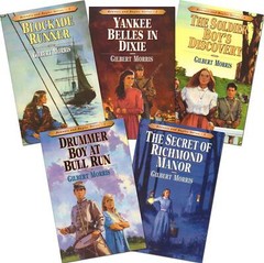 New BONNETS AND BUGLES Series Books 1-5 SET Gilbert Morris Out of Print Moody