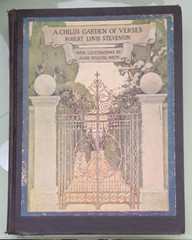 robert louis stevenson A CHILD CHILD’S GARDEN OF VERSES hardcover later edition