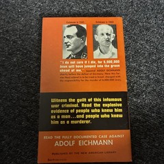 THE CASE AGAINST ADOLF EICHMANN – Editor Henry A Zeiger – NAZI WAR CRIMINAL