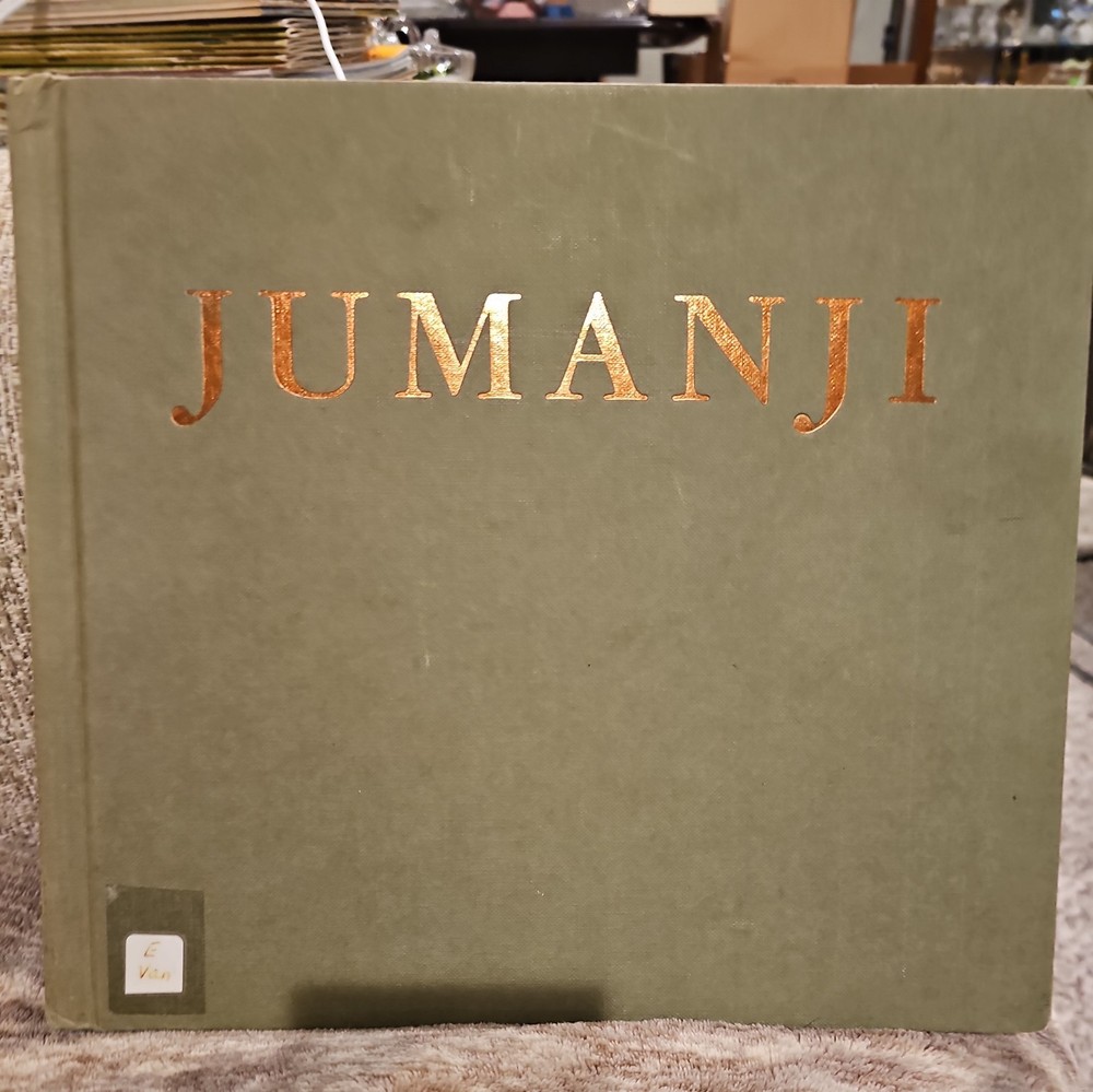 Jumanji, 1981 Hardback Book Chris Van Allsburg 1st edition, 19th printing!