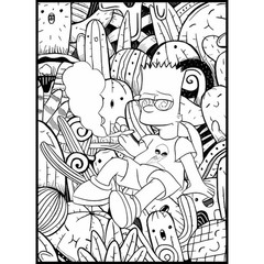 Stoner Coloring Book: Unique Trippy Psychedelic Colouring Pages for Adults