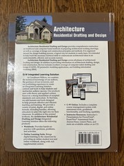 Architecture: Residential Drafting and Design, 12th Edition, 2018, G-W Publisher