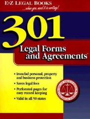 301 Legal Forms and Agreements (…When You Need It in Writing!) – GOOD