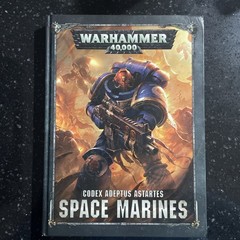 Warhammer 40,000 40k Codex Adeptus Astartes Space Marines Hardback Book 2017
