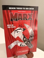 Signed Onrie Kompan Marx Tale Of Survival Graphic Novel TPB Cold War