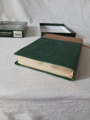 TLV Thinline Bible, Holy Scriptures, Grove/Sand, Tree Design Duravella by Bake