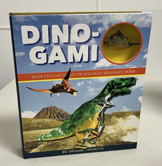 Dino-Gami 20 Origami Projects Dinosaurs LIke NEW