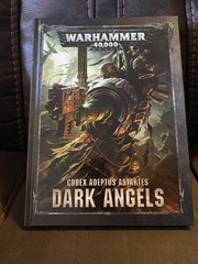Warhammer 40k Codex Adeptus Astartes Dark Angels Book Hardcover Sons of Lion