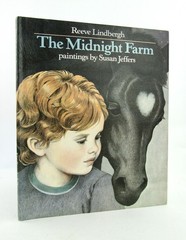 THE MIDNIGHT FARM Reeve Lindbergh & Susan Jeffers 3rd printing Signed HBDJ EXC