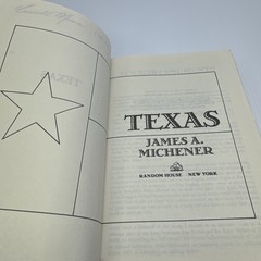 Texas James A. Michener Volumes One & Two COMPLETE Hardcovers BCE Random House
