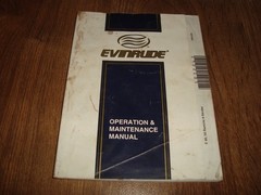 Evinrude Operation & Maintenance Manual E 40 / 50 Remote 4-Stroke 5032263