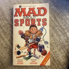 MAD Magazine Paperback Book: MAD About Sports by Frank Jacobs 1977 8th Print