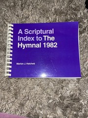 Scriptural Index Hymnal 1982 Marion Hatchett Episcopal Hymn Study Vol 8