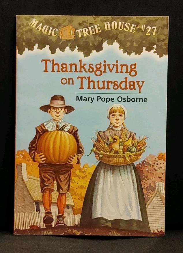 Thanksgiving on Thursday; Magic Tree House paperback, Mary Pope Osborne