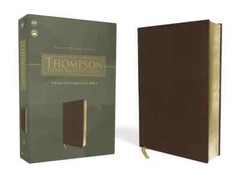 ESV Thompson Chain-Reference Bible Brown Leathersoft Simulated Leather
