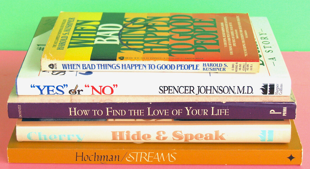 5 PSYCHOLOGY—SELF-HELP—NEVER USED—PERSONAL GROWTH—2 HC 3 SOFTCVR—LIFE SKILLS