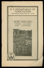 Rose Diseases: Their Causes and Control. USDA Bulletin No. 1547 (1928).
