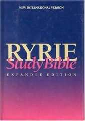 Ryrie Study Bible NIV Hardback- Red Letter by