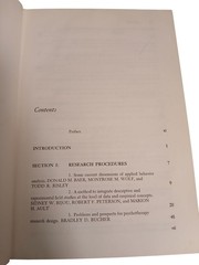 Perspectives in Behavior Modification with Deviant Children by O. Ivar Lovaas HC