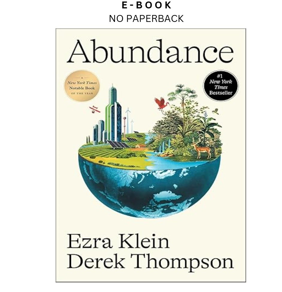 Abundance, Ezra Klein 2025